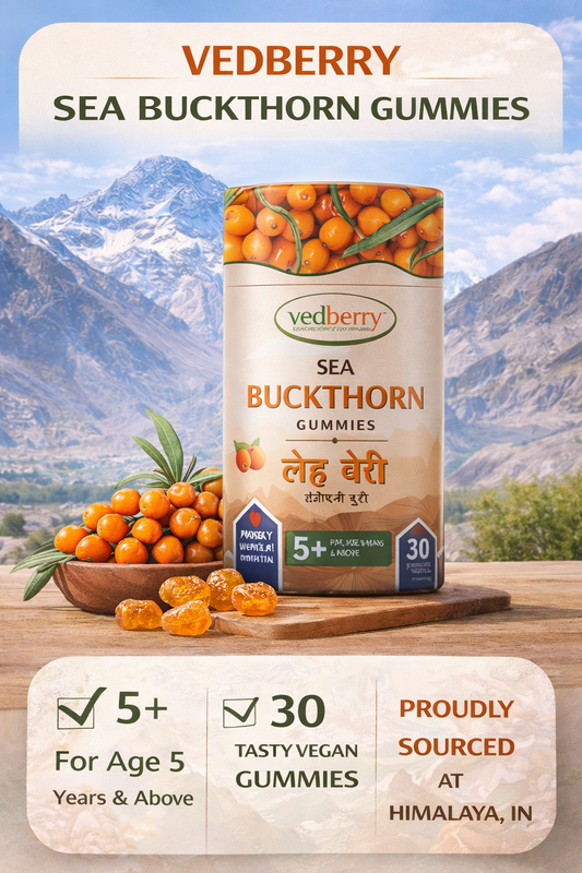 Vedberry Sea Buckthorn Gummies