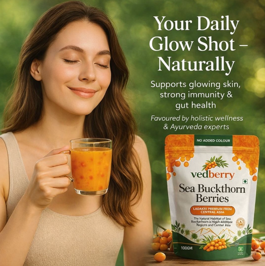 Himalayan Sea Buckthorn Berries | Sun-Dried & 100% Natural