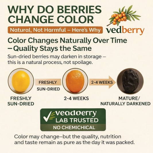 Himalayan Sea Buckthorn Berries | Sun-Dried & 100% Natural