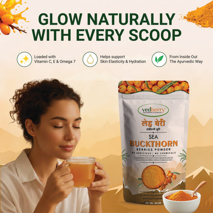 Organic Sea Buckthorn Berry Powder (100 Gram)