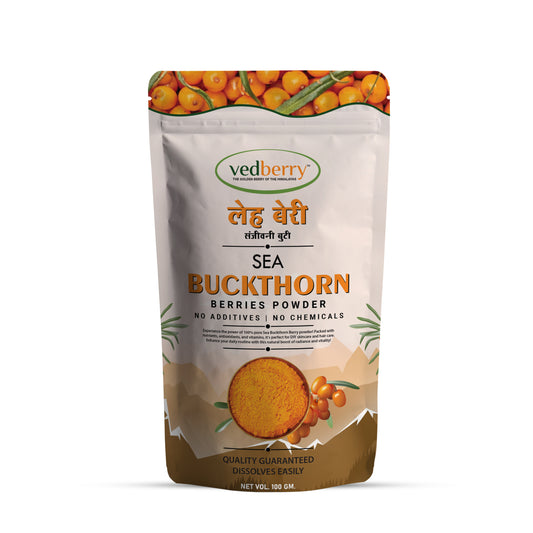 Organic Sea Buckthorn Berry Powder (100 Gram)